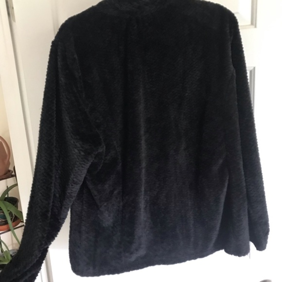 Women’s XXL Free2b braided butter piled zip up jacket. New with tags. - Picture 3 of 6